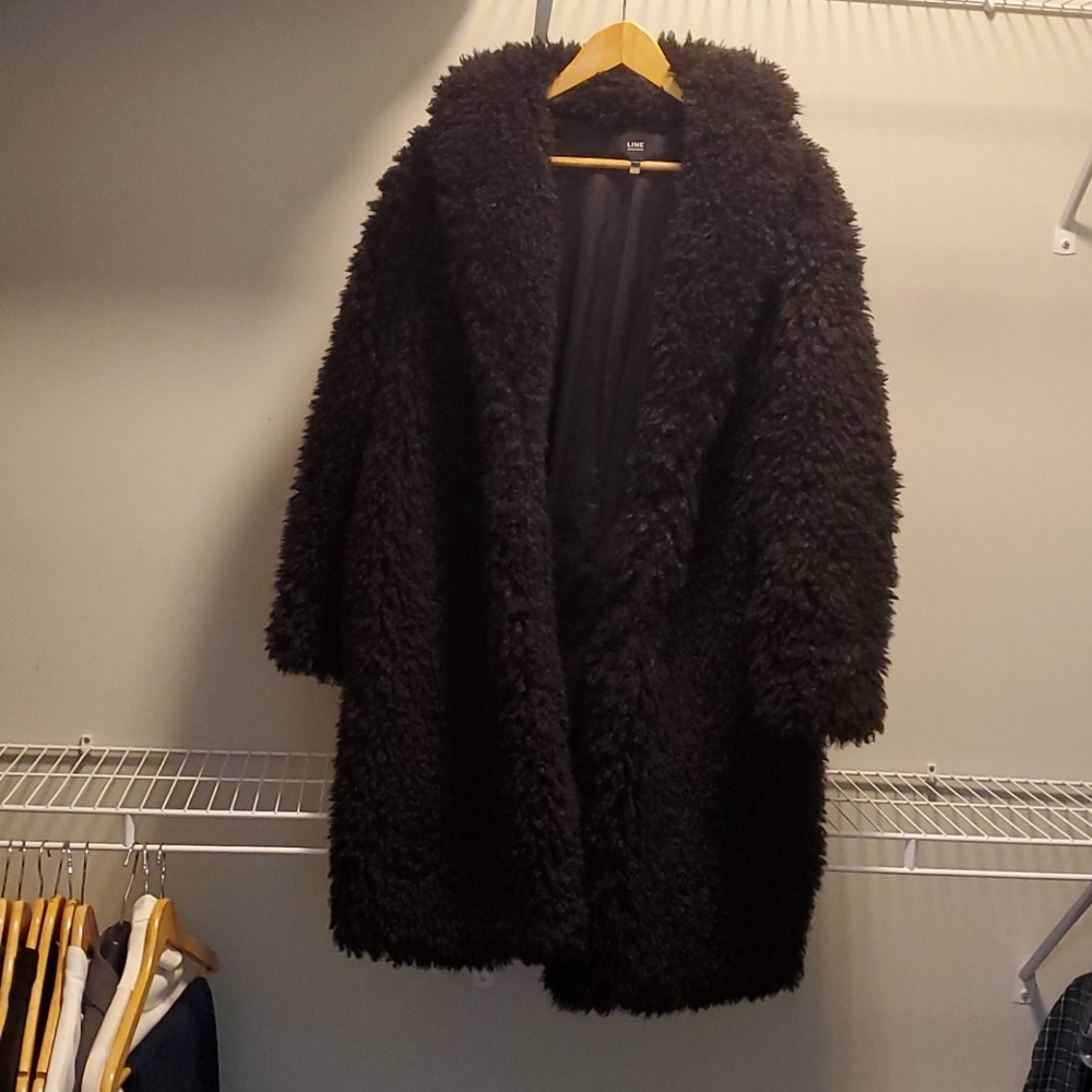 Black teddy jacket